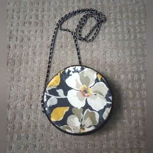 Vera Bradley Chain Strap Floral Design Crossbody Purse